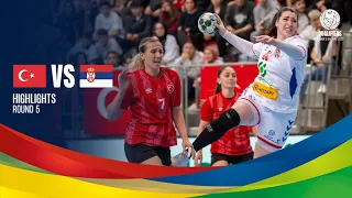 Highlights | Turkey vs Serbia | Women's EHF EURO 2022 Qualifiers