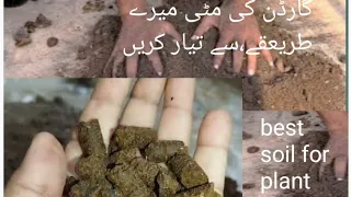 how to prepare best & healthy soil for All plants {Urdu / Hindi}🌿