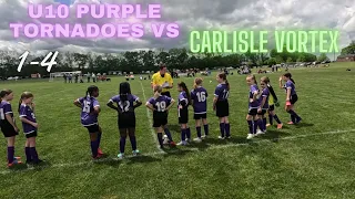 U10 Purple Tornadoes vs. Carlisle Vortex