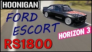 Forza Horizon 3 HOONIGAN Ford Escort RS1800 Review + Drifting! Forza Horizon 3 Hoonigan Car Pack