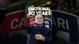 Ranieri brought to tears after 30 years away 🥹