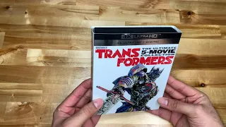 Transformers 5 Movie 4K UHD Collection Unboxing and Digital Codes