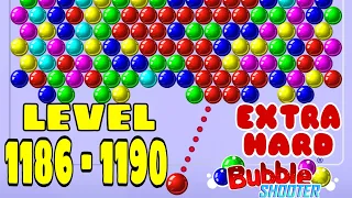 Bubble Shooter Gameplay - Level 1186 to Level 1190 | Arcade Games | @U.FGaming