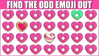 HOW GOOD ARE YOUR EYES #252 l Find The Odd Emoji Out l Emoji Puzzle Quiz