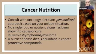 Nutrition and Blood Cancers - Your Questions Answered