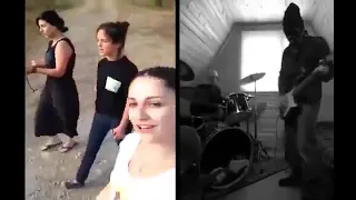 Great song by Georgian girls / cover metal music / cover rock music