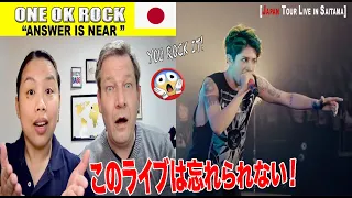 ONE OK ROCK "ANSWER IS NEAR" [2015 35xxxv Japan Tour Live in Saitama] |Dutch Couple REACTION