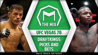 UFC Vegas 78 DraftKings Picks | Dos Anjos vs Luque | DFS MMA DraftKings Picks