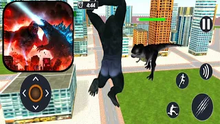 King Kong vs Dinosaur - Gorilla Rampage Attack Godzilla vs King Kong Game - Android Gameplay