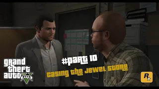 GTA 5 (2020) Walkthrough-Part #9 | Mission Casing the Jewel Store | Michael and Lester(1080p60FPS)