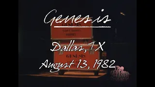 Genesis - Live Reunion Arena Dallas, TX 8mm August 13, 1982