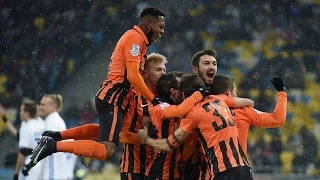 Dynamo 3-4 Shakhtar. Highlights (12/12/2016)