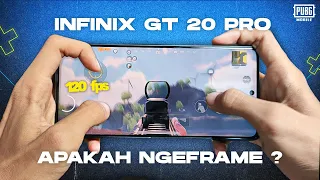 UNBOXING + TEST BERMAIN PUBG MOBILE 120 FPS DI INFINIX GT 20 PRO | INFINIX GT 20 PRO PUBG TEST 2024