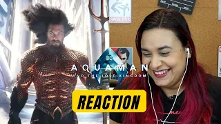 Aquaman 2: O Reino Perdido  - Trailer (Reação|Reaction)