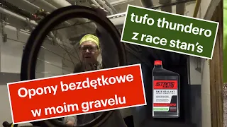 Przechodzę na opony bezdętkowe z race stan’s i tufo thundero