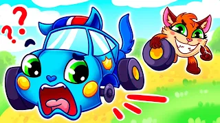 Where Is My Wheel?🚔 | Who Took my Siren 🚨| Songs for Kids by Toonaland