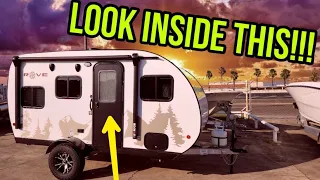 Look Inside this Extremely TINY Compact RV! ROVE LITE 14BH TLRV