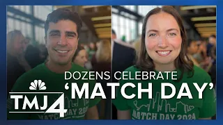 Dozens of new doctors celebrate 'Match Day'