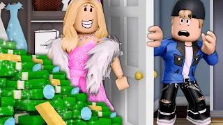 His Mom Was SECRETLY A BILLIONAIRE! (A Roblox Movie)