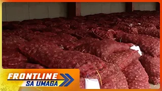 Cold storage price sa sibuyas, ipapataw sa DA | Frontline Sa Umaga