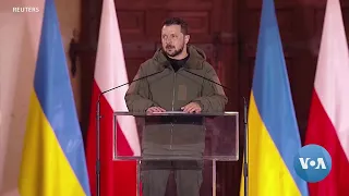 Zelenskyy’s Warsaw Visit Cements Ukraine-Poland Alliance | VOANews