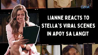 Lianne Valentin reacts to Stella's viral scenes in 'Apoy sa Langit' | Online Exclusive