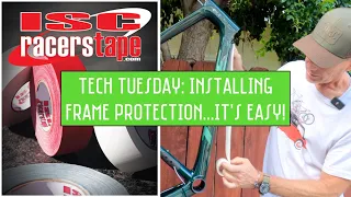 Keep your expensive bike frame from simple scrapes and scars! Easy to install Racer's Tape!