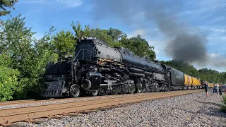 Union Pacific Big Boy #4014 Steam Train Accelerating & Working @ Speed w/ Stack Talk Compilation!