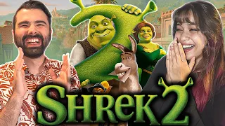 SHREK 2 IS ABSOLUTELY HILARIOUS! Shrek 2 Movie Reaction!