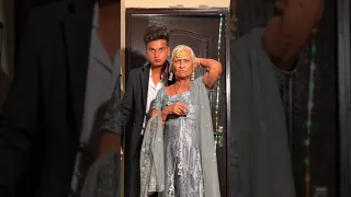 Zara zara touch me 😍🔥 the dadi pota viral transition ❤️ #dadipota #bihariladka