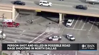 DPD: Person Killed After Possible Road Rage Shooting In North Dallas