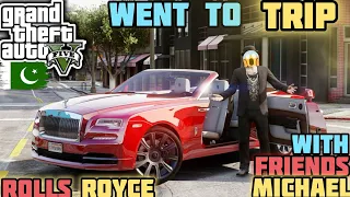 MICHAEL WENT TO TRIP | WITH FRIENDS | ROLLS ROYCE WRAITH | PART 1