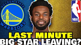 🚨 LAST MINUTE! SAD NEWS FOR THE WARRIORS! UPDATES FROM ANDREW WIGGINS! GOLDEN STATE WARRIORS NEWS