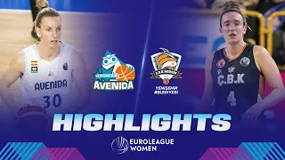 Perfumerias Avenida v Cukurova Basketbol Mersin | Gameday 8 | Highlights | EuroLeague Women 2023-24