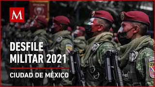 Desfile militar por aniversario de la Independencia de México