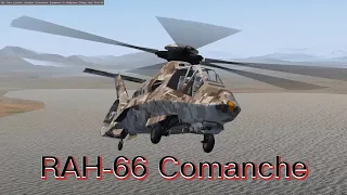 Boeing–Sikorsky RAH 66 Comanche Nevada Nellis AFB-(#14) Flightgear Clip