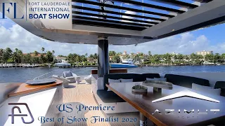 AZIMUT Yachts Magellano 25 Metri - U.S. Premiere & Best of Show Finalist at FLIBS 2020 - Full Tour