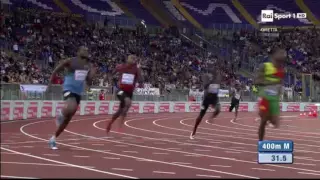 400m Men's - Rome Diamond League 2016