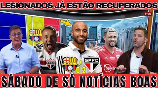 DIA DE ALEGRIA NO SPFC !" COM VOLTA DE TITULARES TIME ESTARÁ EM FORÇA MÁXIMA" NOTÍCIAS DO SÃO PAULO