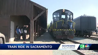 CA State Railroad Museum now taking passengers on historic train rides