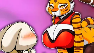 Master Tigress's Visit | Kung Fu Panda Comic Dub