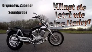 Yamaha Virago XV 535 | ... oder doch eine Harley?! | Sound-Vergleich