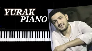 Jaloliddin Ahmadaliyev Yurak piano tekst karaoke