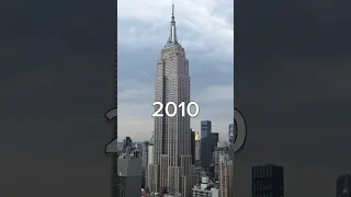 Empire State Building Evolution 1930 - 2023