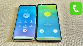 Incoming Call Samsung Galaxy S8 & Samsung Galaxy A7 2018