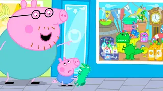 Shopping For George Pig's New Toy Dinosaur 🦖 | Peppa Pig Official Full Episodes