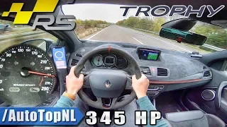 345HP Renault Megane RS Trophy Veban Motorsport AUTOBAHN POV 255km/h by AutoTopNL