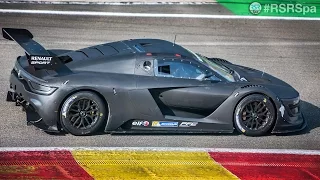 Renaultsport R.S. 01- First testing Spa-Francorchamps