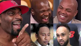 Shaq & Chales Barkley ROAST TF Out Of Stephen A Smith & Derrick White's HAIRLINE!!!