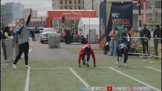 Speed and Sketch run the 40 yard dash at the Nfl draft!